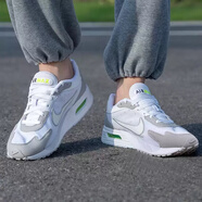 耐克（NIKE）男鞋氣墊鞋2025新款夏季運(yùn)動(dòng)鞋AIR MAX休閑鞋減震透氣跑步鞋 DX3666-003幻影灰白綠 42.5