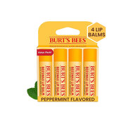 BURT'S BEES伯特小蜜蜂 天然蜂蜜唇膏 滋養(yǎng)干燥環(huán)保蜂蠟 無(wú)色  4.25g*4支裝