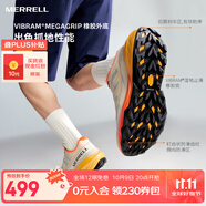 邁樂（Merrell）運(yùn)動(dòng)戶外越野跑鞋VAST SKY長空男女款防滑耐磨輕量跑山鞋越野鞋 MR2325101-03桔紅 40