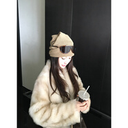 COCO LIMITED霜花映月西班牙進(jìn)口國王托卡 毛針暈染小立領(lǐng)皮毛一 暈染灰 M  嬌姐size