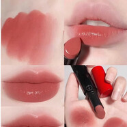 EMPORIO ARMANI黑細管權利口紅啞光唇膏 啞霧110#裸色預警