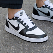 耐克（NIKE）板鞋男鞋2025新款夏季Ebernon Low PRM低幫運(yùn)動(dòng)鞋復(fù)古休閑鞋 黑色白AQ1774-102 42