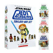星球大戰(zhàn)絕地學(xué)院（3冊(cè)） Star Wars Jedi Academy Trilogy Box Set 黑白漫畫 冒險(xiǎn)章節(jié)橋梁故事書 進(jìn)口原版 英文書