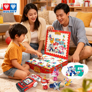 奧迪雙鉆（AULDEY）超級飛俠生日派對驚喜套裝樂(lè )迪小愛(ài)錄音氣球生日帽玩具禮物790591