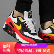 耐克（NIKE）男鞋新款AIR MAX 90 氣墊緩震運動鞋透氣舒適減震耐磨休閑跑步鞋 AJ1285-109 39