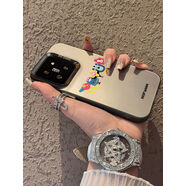 鈞飛適用于小米15手機殼簡(jiǎn)約小怪獸彩銀感12spro外全包11ultra個(gè)性創(chuàng  )意新款男女生13pro套14紅米no JD橫排五只小怪獸keepwarm 小米12X