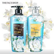 菲詩小鋪（The Face Shop）香氛洗發(fā)水洗護(hù)發(fā)素套裝可選初戀甜心夢(mèng)中邂逅玫瑰留香順滑豐盈 【夢(mèng)中邂逅洗發(fā)+護(hù)發(fā)各400ml】
