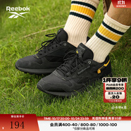 Reebok銳步官方男女款CLASSIC LEATHER黑武士美拉德休閑復(fù)古跑鞋 100032804 36 (23.5cm),US:5