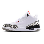 ZLZP男鞋aj莆田2026春季厚底潮流經(jīng)典板鞋高幫情侶鞋子氣墊運動(dòng)籃球鞋 AJ3-白水泥 40