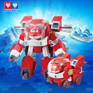 奧迪雙鉆（AULDEY）超級飛俠超級裝備載具變形機器人樂(lè )迪含迷你飛俠兒童玩具生日禮物