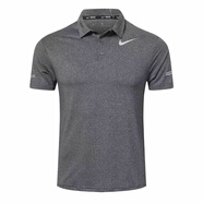 MCTZ夏速干彈力短袖T恤高爾夫服裝男球衣球服GOLF運動(dòng)POLO衫t恤上衣服 淺灰色 902短袖 M