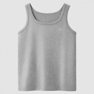 蕉內棉棉301H情侶款背心男女士100%純棉無(wú)側縫寬松圓領(lǐng)居家睡衣夏季 【窄肩】50度花灰 XL