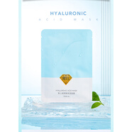 愛(ài)心301玻尿酸保濕面膜補水控油收縮毛孔修護敏感緊致提亮一盒7片