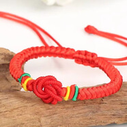 肖戰同款金剛結手工編紅繩手鏈飾品情侶閨蜜轉運吉祥禮物男女手鏈 曼陀羅結手繩 禮盒裝