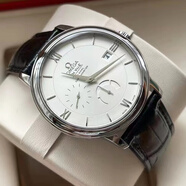 【二手99新】OMEGA 歐米茄男表歐米茄碟飛 機械手表男二手奢侈品腕表 瑞表男士手表歐米茄手表蝶飛 白盤(pán)動(dòng)顯424.13.40.21.02.001皮帶