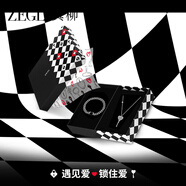 ZEGL一鎖定情小情鎖手鏈項(xiàng)鏈組合送對象新款送女朋友禮物情人節(jié)生日 小情鎖套裝(項(xiàng)鏈+20cm手鏈+禮盒)