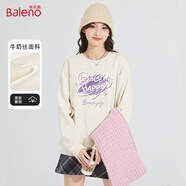 班尼路（Baleno）潮流衛衣女2025年春季新款新年戰袍小個(gè)子休閑女裝外套