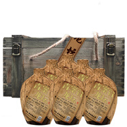 青案臺洞藏龍壇私藏藏老酒貴州醬香型53度純糧食原漿白酒整箱木箱紙箱 53度 500mL 6壇 木箱