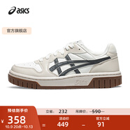 亞瑟士ASICS運動休閑鞋男女同款板鞋復(fù)古時尚運動鞋COURT MZ 2.0 白色/米色/碳灰色 39