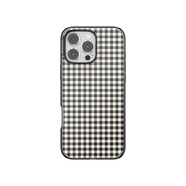 PopSockets【黑夜浪漫·手機(jī)殼】PopSockets泡泡騷手機(jī)支架氣囊伸縮防摔手機(jī)殼 勃艮第紅 蕾絲 雛菊 黑白棋盤 黑白棋盤 iPhone 16 Pro Max
