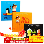Oliver Jeffers 智慧小孩 親子繪本3冊 英文原版 Lost and Found/Up and Down/The Way Back Home/How To Catch A Star 送音頻