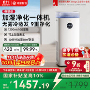 華為智選鴻蒙智選720加濕凈化一體機(jī) 無(wú)霧加濕器空氣凈化器母嬰專用臥室除菌靜音家用嬰兒孕婦6L 國(guó)家補(bǔ)貼