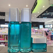 百雀羚男士?jì)艉獗裉籽b暢透水凝露補水潤膚清爽控油平衡水油舒緩肌膚 水+乳+面霜