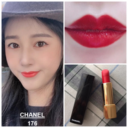 香奈兒（Chanel）口紅58號唇釉唇彩生日禮物七夕情人節(jié)送女友禮盒裝 炫亮魅力176# 永生花禮