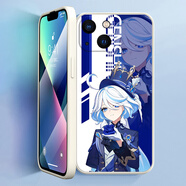 堆憶oppo findx7pro手機(jī)殼findx6/x5/x3鏡頭全包Reno11pro/reno10/9/8防摔a2pro/a2m/a2x保護(hù)套防摔 原神-芙寧娜 古董白液態(tài)硅膠-備注手機(jī)型號(hào)