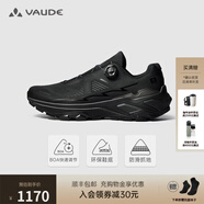巍德（VAUDE）戶外運(yùn)動(dòng)低幫V底登山徒步越野跑鞋F(xiàn)UGA聯(lián)名款EX3 BOA VAUDE黑-男【新色】106 41