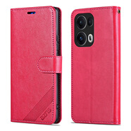 雅尊仕 OPPO Reno13 5G手機殼翻蓋式Reno13Pro皮套全包保護套防摔插卡軟硅膠殼男女錢(qián)包款 OPPO Reno13Pro 玫紅色