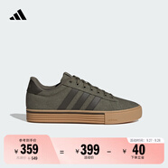 adidas DAILY 4.0復(fù)古百搭休閑帆布鞋男女阿迪達(dá)斯官方輕運(yùn)動(dòng)   巖層橄欖綠/暗橄欖綠/樹(shù)脂黃   41