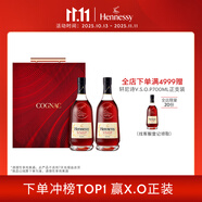 軒尼詩（Hennessy）VSOP 干邑白蘭地 法國進口洋酒雙支奢想禮盒裝 500ml*2
