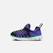 耐克 【現貨】NIKE 毛毛蟲(chóng) 大童 青少年軟底 運動(dòng)鞋  DH3438-100 343738-512  深紫 28 （170mm/11C）