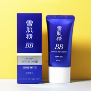 雪肌精高絲雪肌精bb霜30g隱形毛孔遮瑕提亮膚色控油粉底液隔離保濕 02自然色