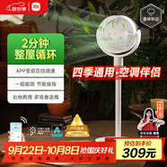 米家小米空氣循環(huán)扇電風(fēng)扇落地扇家用直流變頻大廣角輕音節能臺地兩用 APP調節