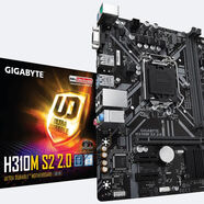 技嘉（GIGABYTE）技嘉盒裝H310MS220臺(tái)式電腦辦公主板支持89代處理器8400 H310M-S22點(diǎn)089處理器8400