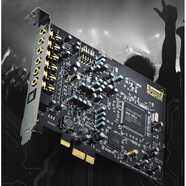 創(chuàng  )新A5 SB1550聲卡7.1內置獨立電腦PCIE錄音唱歌小卡槽直播游戲 9新左右送光纖線(xiàn)