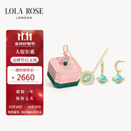 LOLA ROSE羅拉玫瑰日心說耳釘女耳環(huán)耳飾節(jié)日禮物生日禮物女節(jié)日禮物