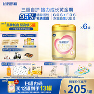 飛鶴臻愛(ài)倍護 嬰兒配方奶粉 1段(0-6個(gè)月) 900g*6 乳鐵蛋白 育兒補貼