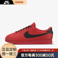 耐克（NIKE）Cortez阿甘鞋男女情侶可定制蛇年本命年紅色運(yùn)動(dòng)休閑鞋 黑紅男女同款 40.5
