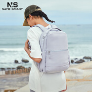 NAYO SMART2023新款雙肩包女士通勤運(yùn)動14吋大容量電腦包防潑水背包GraceG3 活力紫