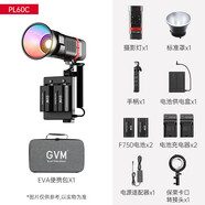 GVM Great Video Makergvm補光燈60W專(zhuān)業(yè)攝影補光燈跳舞氛圍燈便攜攝像直播補光美顏嫩膚視頻采訪(fǎng)拍照人像常亮柔光戶(hù)外 PL60C【 RGB外置電池款】
