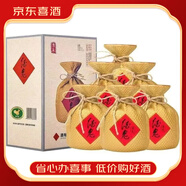 酒鬼 馥郁香型白酒整箱禮盒 純糧釀造商務(wù)送禮【喜酒】 52度 500mL 6瓶 酒鬼酒傳承