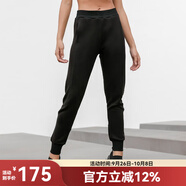 La Nikar 休閑運(yùn)動(dòng)褲女修身跑步訓(xùn)練歐美健身長(zhǎng)褲高腰小腳褲顯瘦-K0117 黑色 S