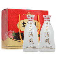 古河州 牡丹小酒斗  50度濃香型白酒259ml*2支裝 50度 259mL 1盒