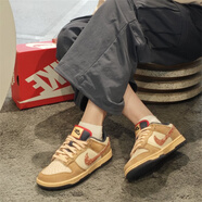 耐克（NIKE）Dunk Low小麥色舒適百搭輕便舒適防滑耐磨低幫運(yùn)動休閑復(fù)古板鞋 HQ3640-790小麥色 41 (260mm)