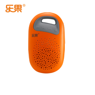 樂(lè)果（NOGO） F3迷你藍(lán)牙音箱 兒童學(xué)習(xí)播放器 便攜戶外運(yùn)動(dòng)小音響 五防 輕巧便攜 F3蜜桔橙 官方標(biāo)配不含卡+贈(zèng)掛繩網(wǎng)袋