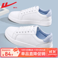 回力女鞋夏季經(jīng)典小白鞋女學(xué)生百搭板鞋女戶外休閑跑步鞋運(yùn)動(dòng)鞋子女 天藍(lán)白0997【四季款】 39