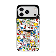 CASETIFYCASIF聯(lián)名滿(mǎn)屏kt蝴蝶結可適用/6PROMAX手機殼iphone5//3/2保護套 貼紙kt貓[原版鏡面] iPhone4